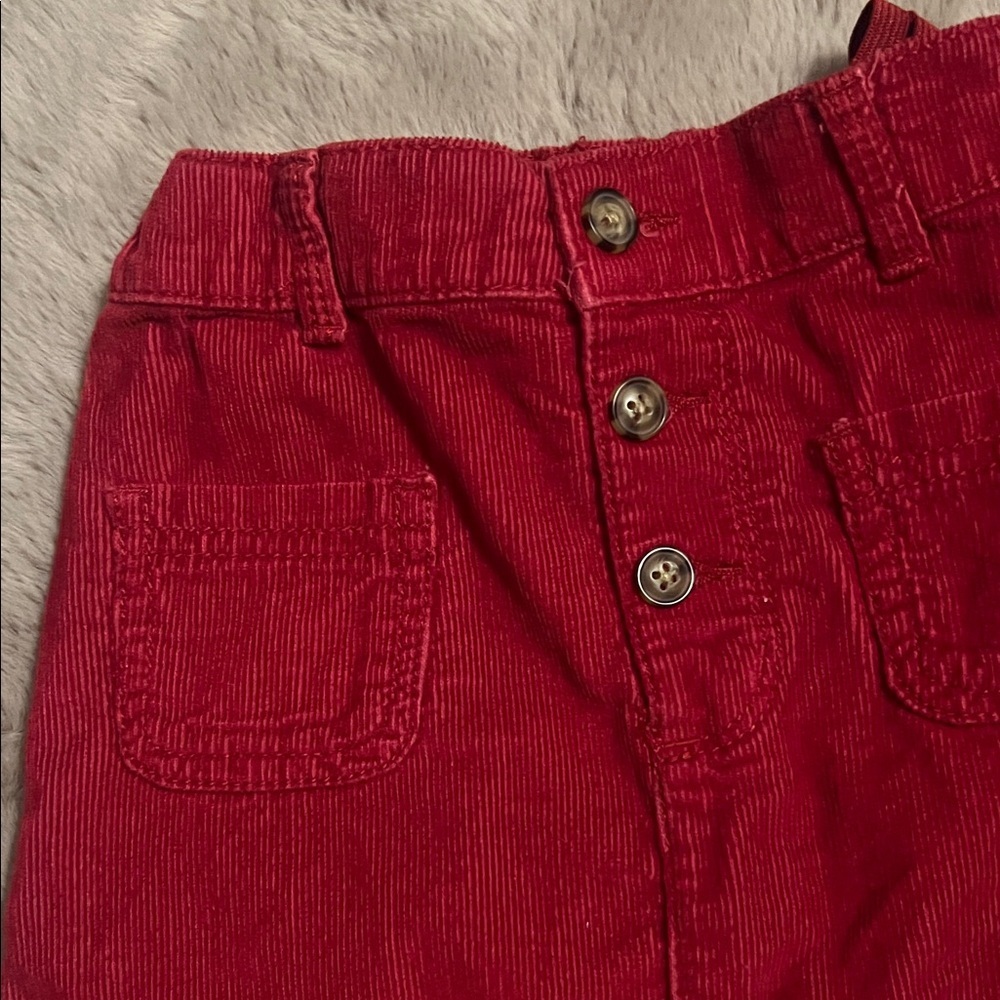 Carter's Red Corduroy Skirt - Picture 3 of 5